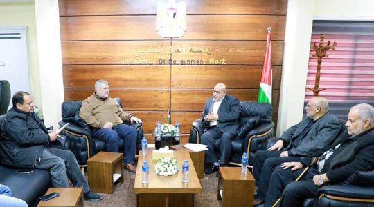 عصام الدعليس ووفد من الجهاد الإسلامي.jfif