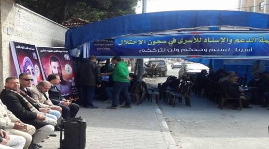 "القوى الوطنية" تقرر إقامة خيمة لمساندة إضراب الأسرى بغزة