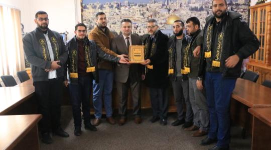 الجهاد والرابطة يهنئون الدلو بمناسبة توليه منصبه الجديد