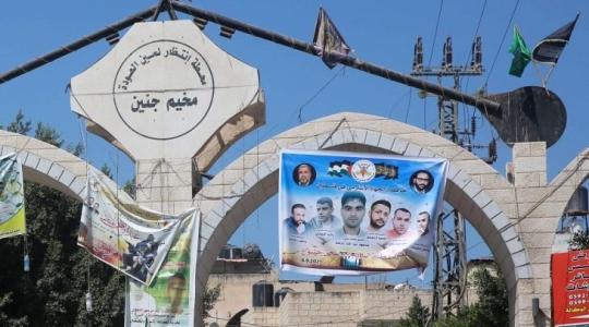 الجهاد بالخليل يشارك في مسيرة داعمة لجنين