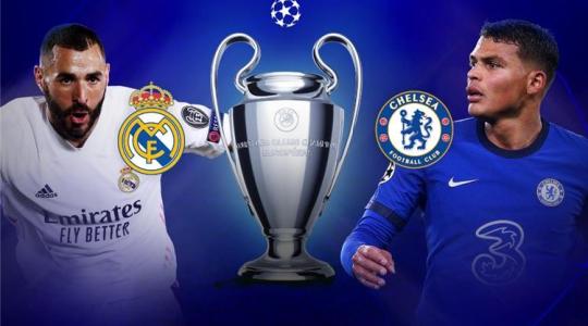 شاهد مباراة ريال مدريد وتشيلسي بدوري الأبطال اليوم الأربعاء 6 ابريل 2022 بث مباشر