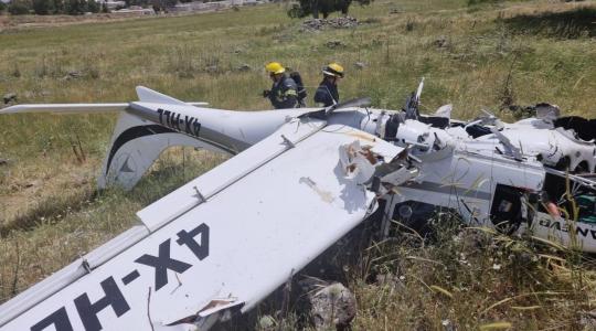 الطائرة الإسرائيلية التي تحطمت.jfif