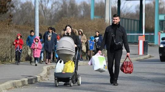 وصول أكثر من 23 ألف لاجئ أوكراني إلى روسيا ابريل 2022
