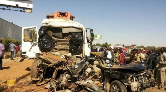 حادث سير في السودان ابريل 2022