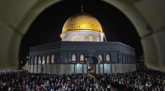المسجد الأقصى اليوم ابريل 2022
