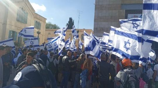 مسيرة الأعلام في القدس ابريل 2022