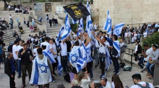 مسيرة الاعلام في القدس 2022