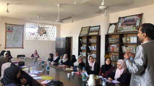 الرابطة الإسلامية تنظم برنامج تدريبي لكادر الجامعات بمحافظة الوسطى.jfif