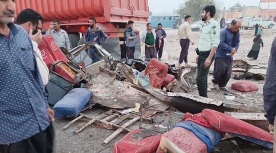 وفاة 16 شخصًا بحادث سير جنوب غرب إيران