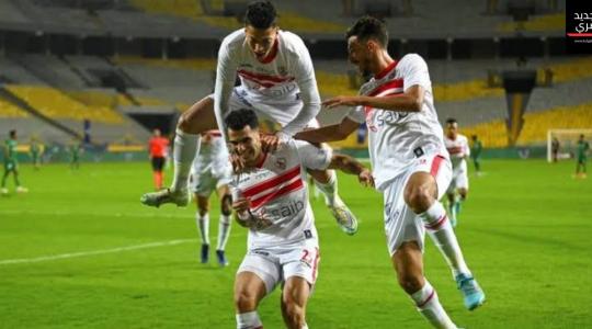 أهداف مباراة الزمالك وانبي في الدوري المصري اليوم