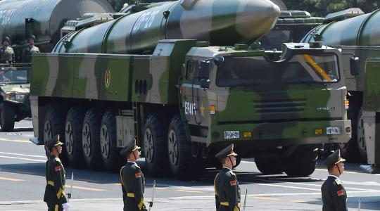صواريخ صينية عابرة للقارات 2022