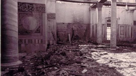 ذكرى حريق المسجد الأقصى 53 عاما