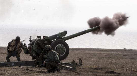 القوات الأوكرانية تقصف دونيتسك