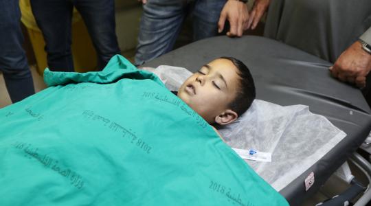جثمان الشهيد الطفل ريان سليمان (7 أعوام)  (5).jpg