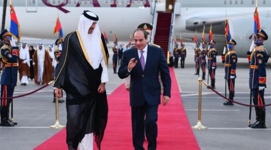السيسي في قطر اليوم.jpg