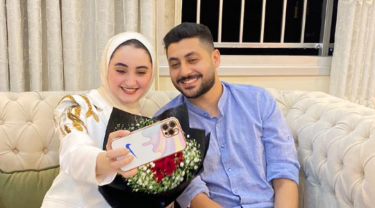 خطوبة الشاب أحمد الحناوي- خطوبة أحمد الحناوي ويمنى الأشقر
