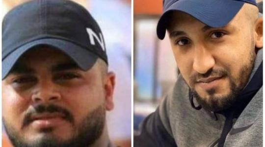 الشهيدان يزن عفانة وسامر خالد.jfif
