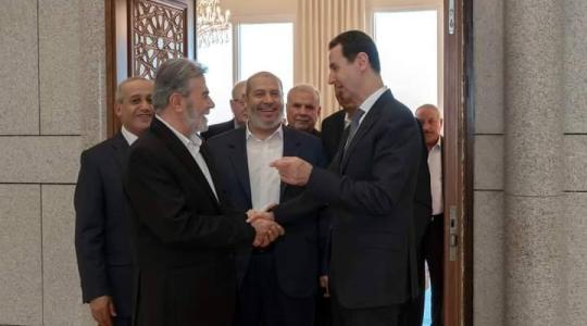 سوريا- الرئيس الاسد- القائد النخالة