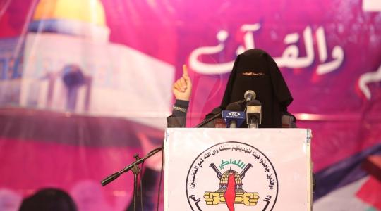 المرأة في الجهاد الإسلامي-صورة ارشيفية