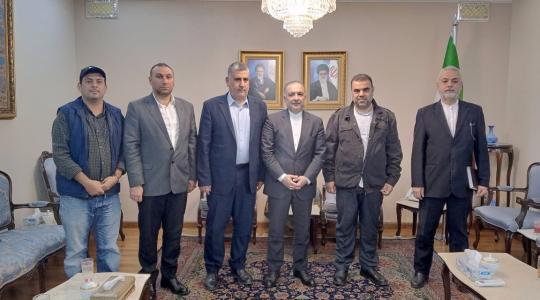 وفد من "الجهاد الإسلامي" يلتقي السفير الإيراني في دمشق