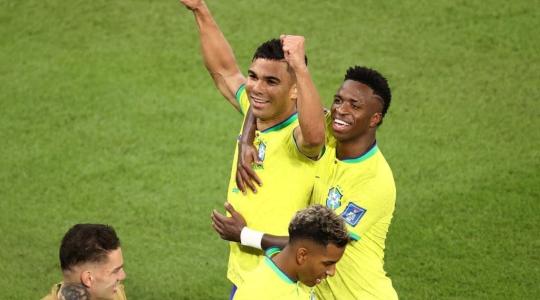 بهدف كاسيميرو البرازيل تتأهل لثمن نهائي كأس العالم