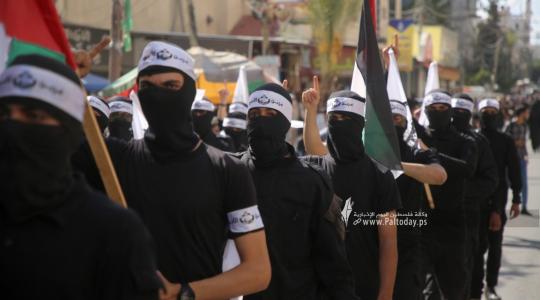 مسيرة طلابية حاشدة في غزة نصرة للمقاومة بالضفة (10).jpeg