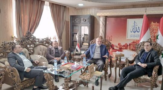 وفد من "الجهاد" للسفير اليمني بدمشق: حالة المقاومة المتصاعدة في الضفة لن تخبو أو تتراجع