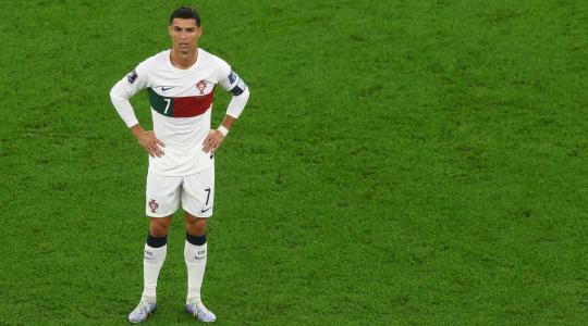 كريستيانو رونالدو بعد خسارة منتخب البرتغال في مونديال قطر 2022