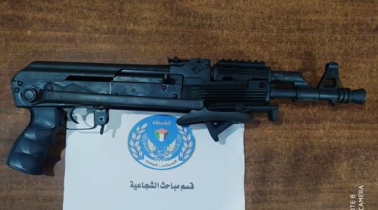 "المباحث" تضبط سلاحاً استخدم بشجار عائلي في محافظة غزة