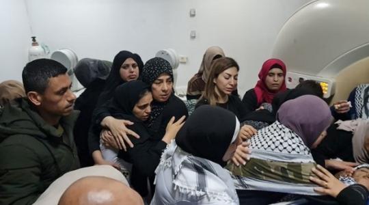 تسلم جثامين شهداء.