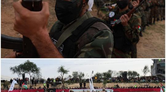 مناورة عسكرية بالذخيرة الحية لـ"كتائب الأنصار" جنوب قطاع غزة