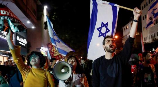 قادة الاحتجاجات في "إسرائيل يردون على خطاب "نتنياهو"