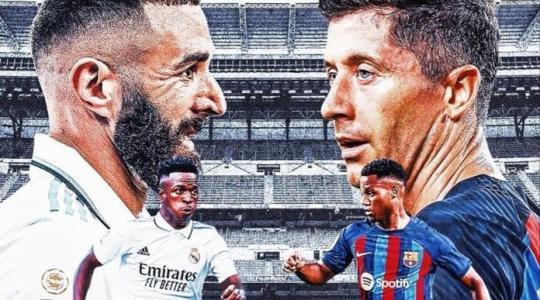 موعد الكلاسيكو القادم في إياب كأس الملك 2023 بين ريال مدريد وبرشلونة