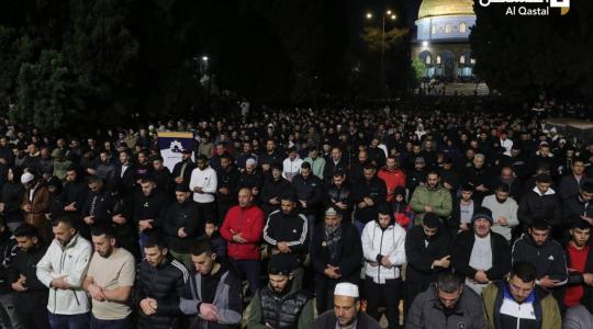 المصلين في الاقصى
