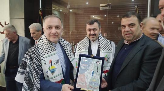 "الجهاد" وفصائل المقاومة الفلسطينية تُكرم السفير الإيراني في دمشق بعد انتهاء مهامه