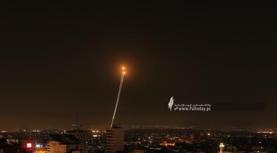 صاروخ من قطاع غزة
