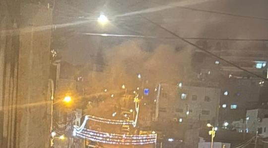 استهداف قوات الاحتلال بعبوة قرب جسر جبع شمال القدس 