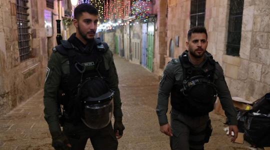 قوات الاحتلال الاسرائيلي في القدس 2023