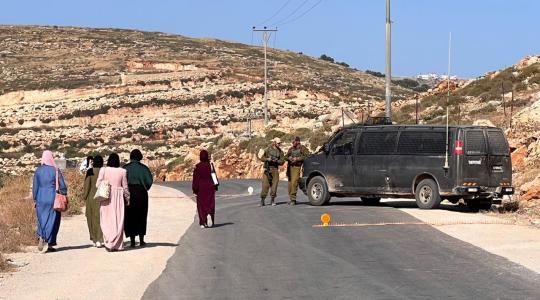 إصابات خلال اقتحام الاحتلال لقرية المغير شرق رام الله