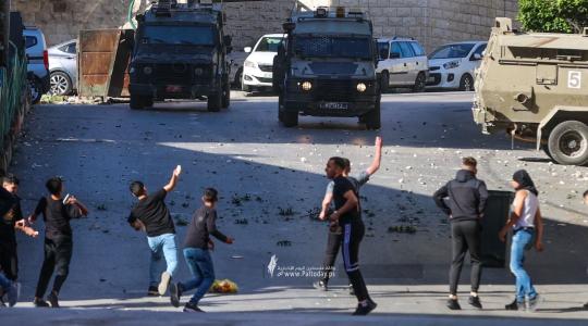 قوات الاحتلال تقتحم نابلس- ارشيف