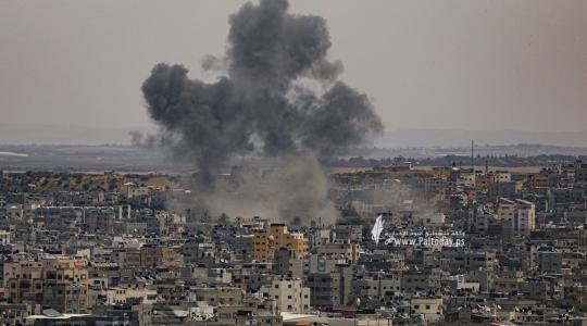 قصف إسرائيلي على غزة- ارشيفية