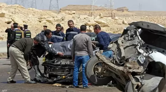 حادث سير مروع بمصر- ارشيفية