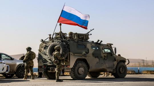 قوات روسية في اوكرانية 2023