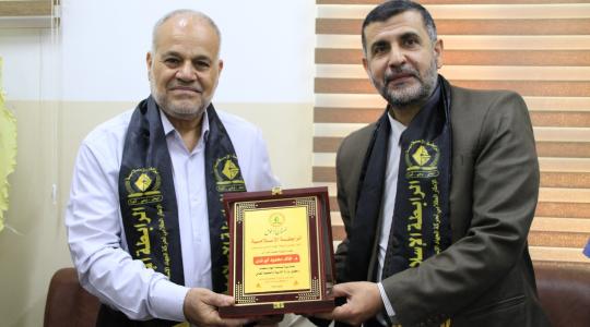 وفد الجهاد الإسلامي يقدم التهاني لللدكتور خالد أبو ندي وكيل وزارة التربية والتعليم.jpg