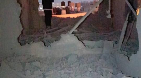 آثار الدمار الذي خلّفه جيش الاحتلال بعد تفجيره منزل عائلة الأسير كمال جوري بنابلس (1).jpeg
