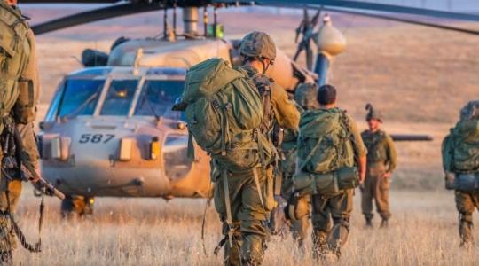 مناورة لجيش الاحتلال الاسرائيلي- ارشيف