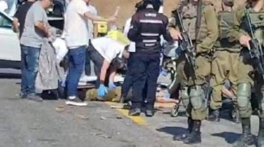اصابة جندي اسرائيلي بعملية دهس- أرشيف