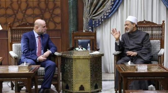 شيخ الازهر والهباش.