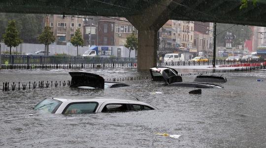 أمطار غزيرة في اسطنبول