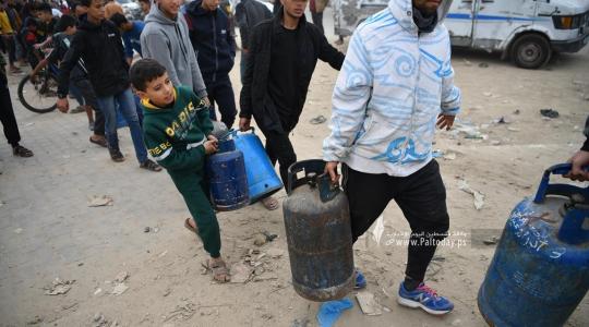 رابط التسجيل لتعبئة الغاز في محافظتي غزة وشمال غزة